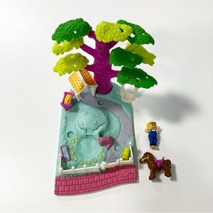 🌸 Polly Pocket | 1994 Shady Tree Playset